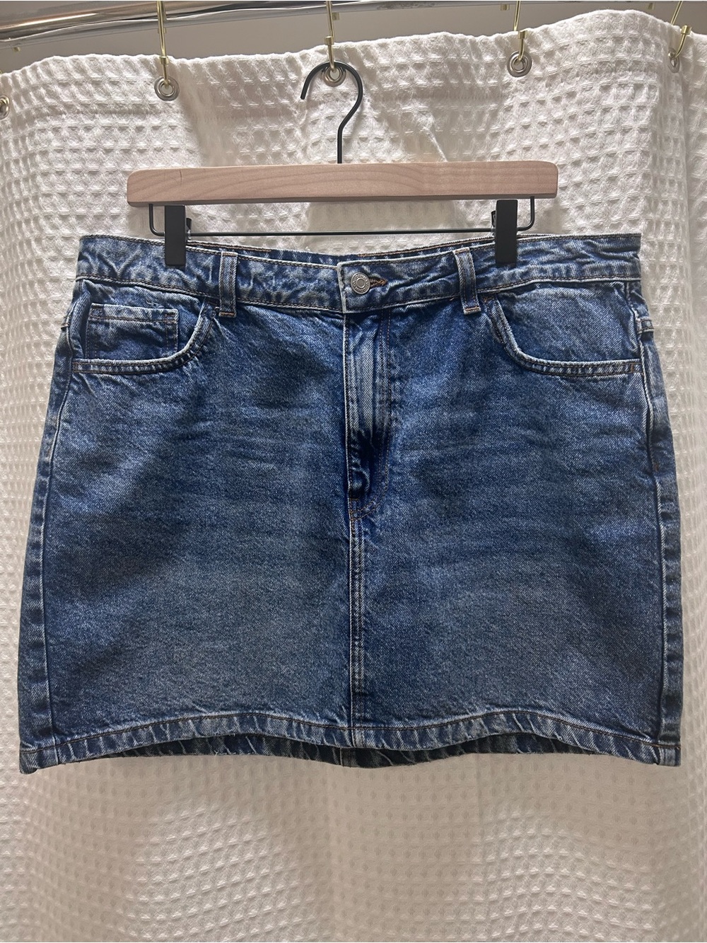 Primark Blue Denim Mini Skirt